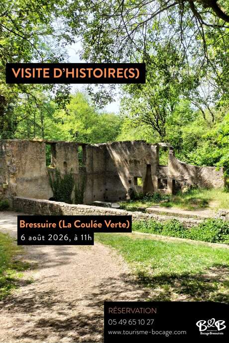 Visites d'histoire(s) - La Coulée Verte : de la chapelle Saint-Cyprien au moulin de Roux