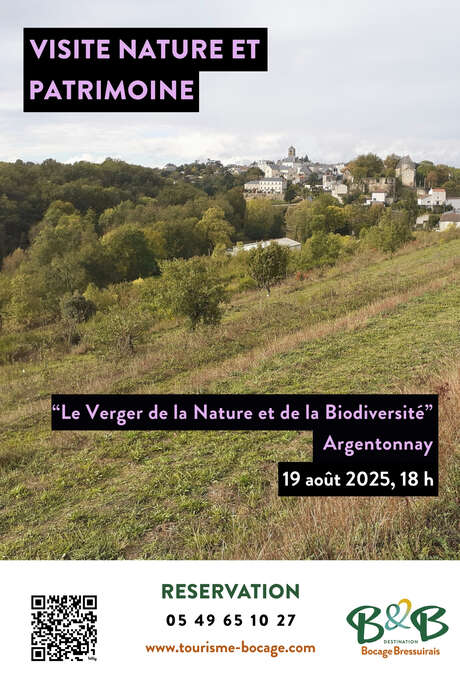 Visite nature et patrimoine - Argentonnay