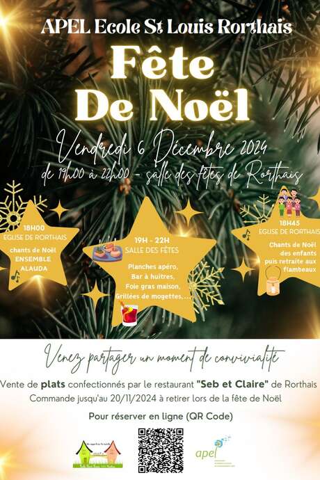 Fête de Noël à Rorthais