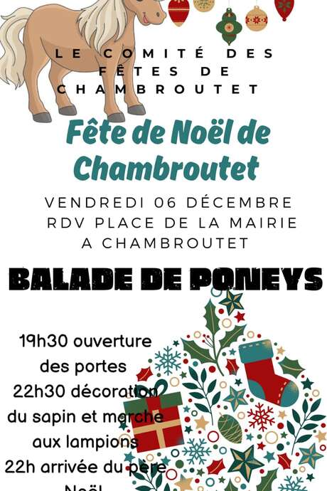 Fête de Noël à Chambroutet