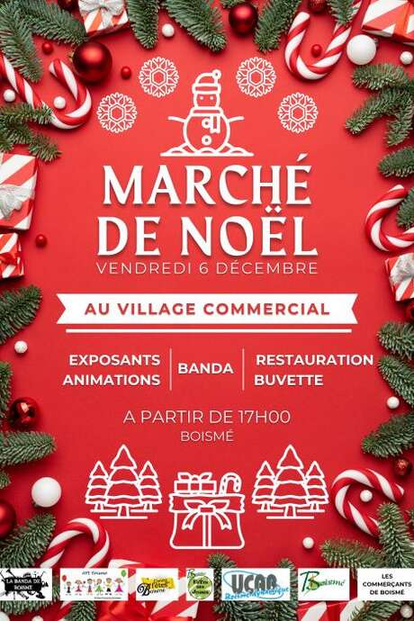 Marché de Noël à Boismé