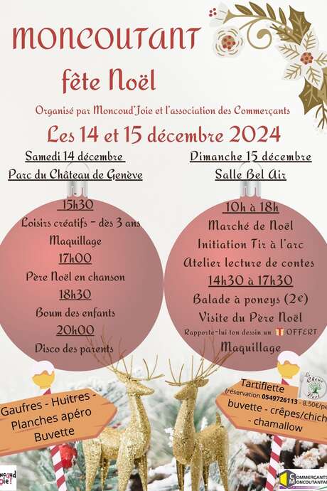 Moncoutant fête Noël