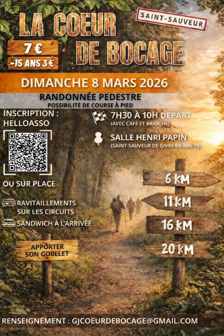 Randonnée - La coeur de bocage