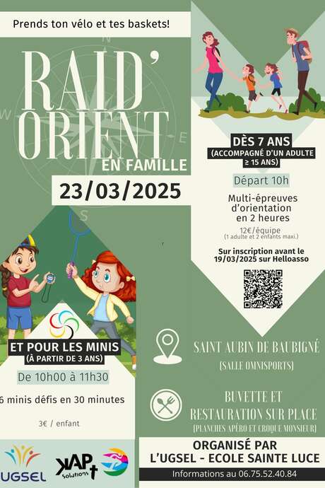 Raid' orient en famille