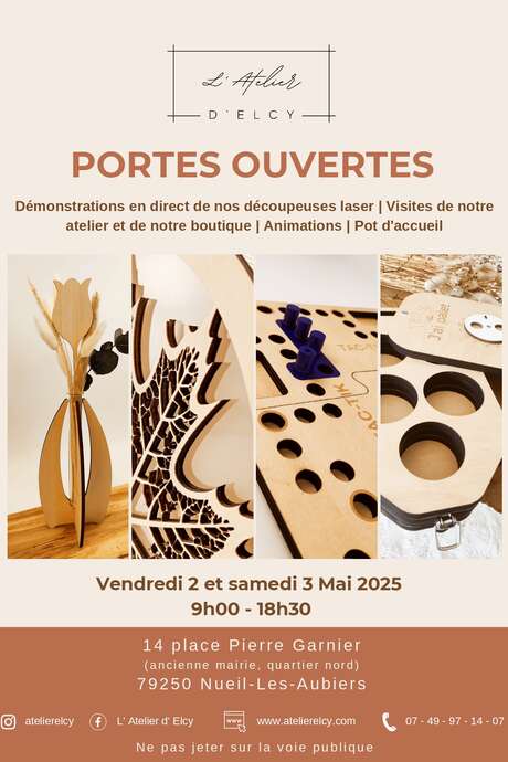Portes ouvertes - Atelier d'Elcy