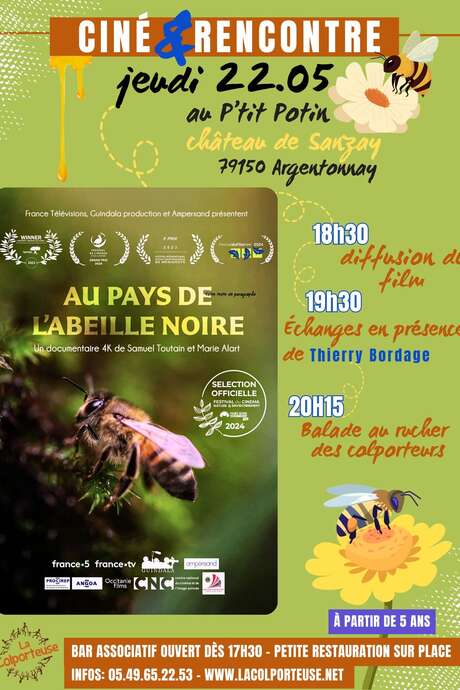 Ciné-rencontre - Au pays de l'abeille noire