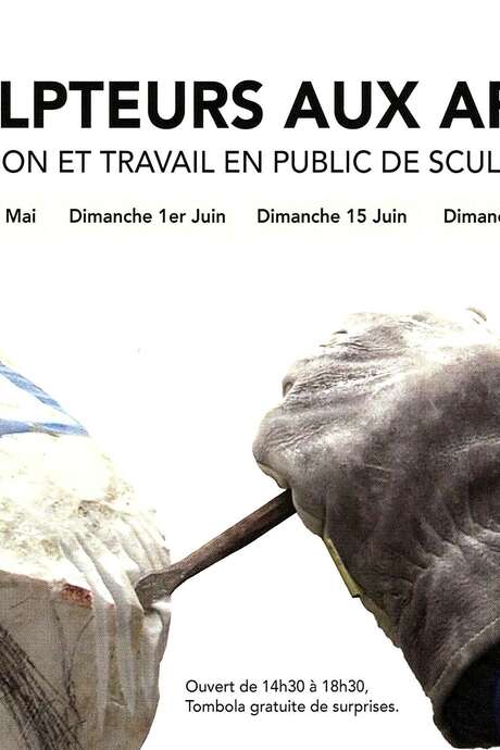 Les sculpteurs aux Arcades