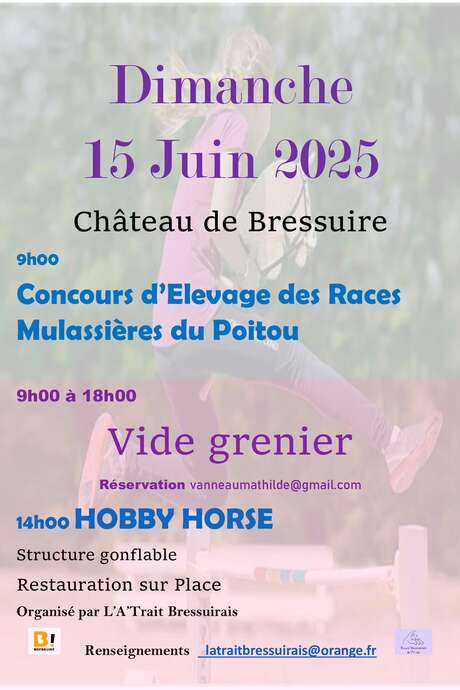 L'A'Trait Bressuirais - Concours des races mulassières et vide-grenier