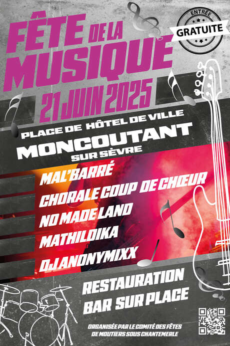 Fête de la musique - Moncoutant-sur-Sèvre