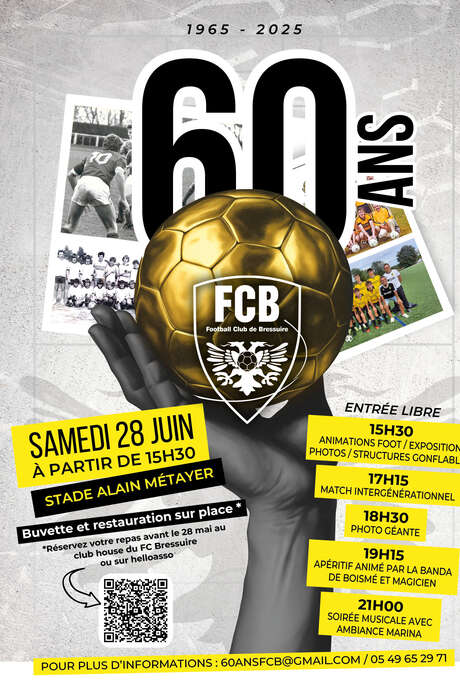 60 ans du FC Bressuire