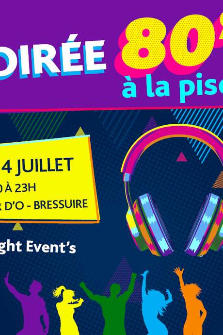 Soirée 80's à la piscine