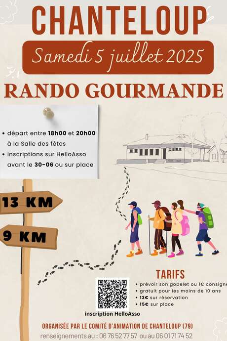 Randonnée gourmande "À pas de loup"