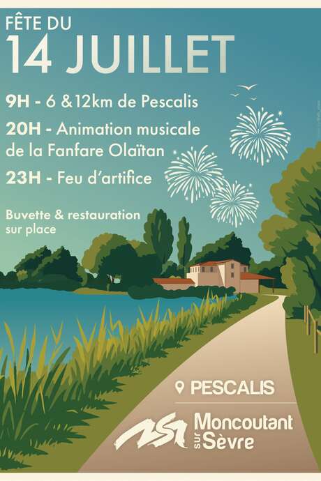 Fête nationale du 14 juillet - Moncoutant-sur-Sèvre