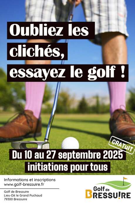 Initiation au golf