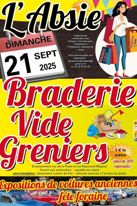 Braderie et vide-grenier
