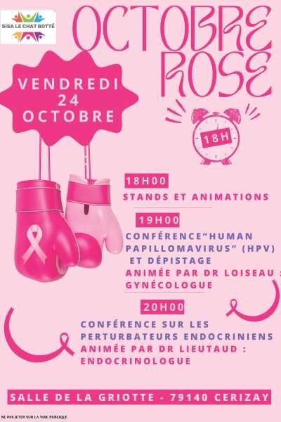 Octobre Rose - Conférences et animations