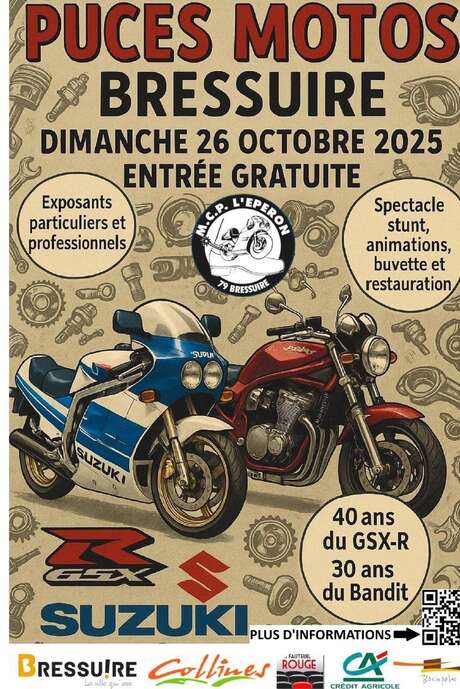 Puces Motos