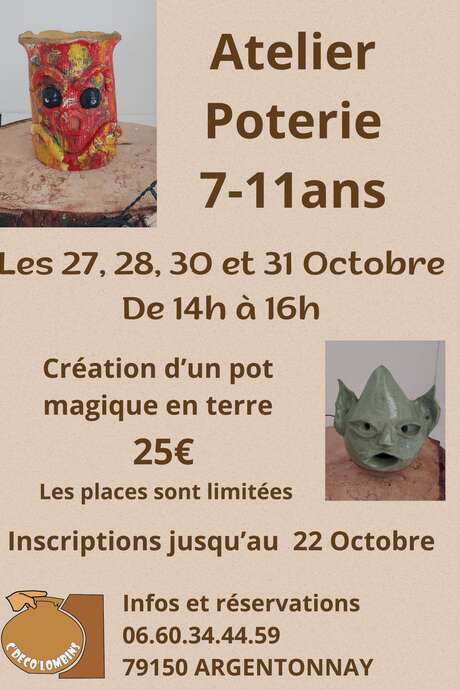 Atelier - Poterie