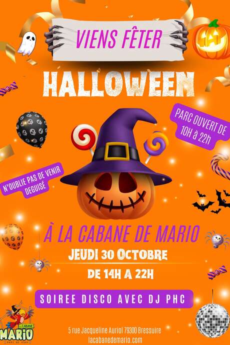 Halloween - La Cabane de Mario