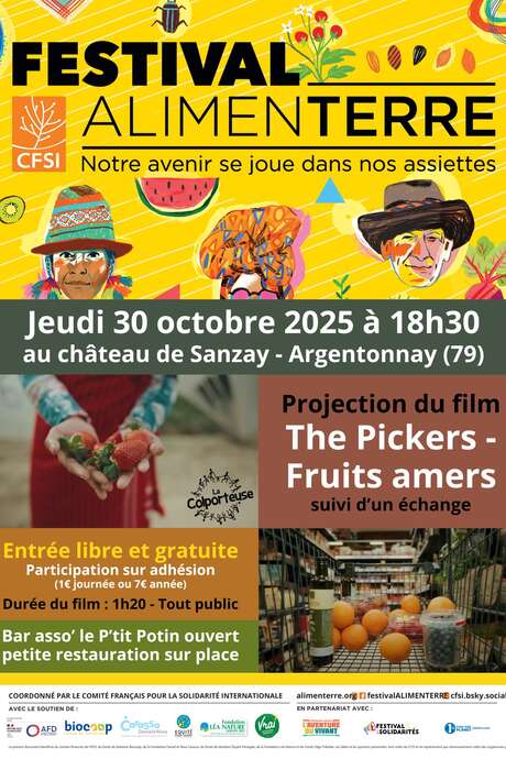Festival alimenterre - Projection du film "The Pickers, fruits amers"