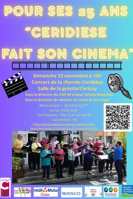 Concert - Ceri Dièse fait son cinéma