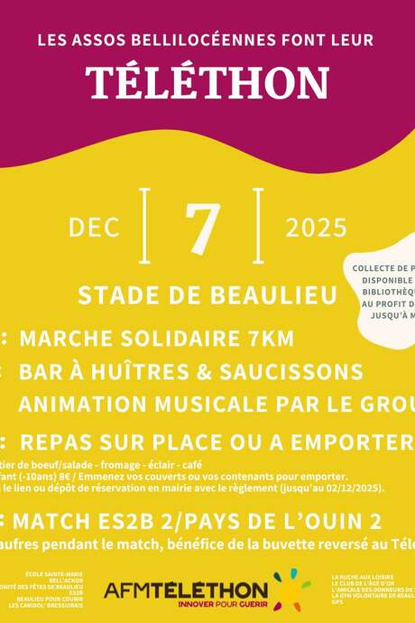Téléthon - Beaulieu-sous-Bressuire