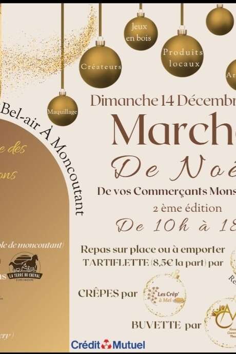 Marché de Noël à Moncoutant-sur-Sèvre