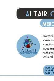 Conférence Altaïr - Peuples du froid