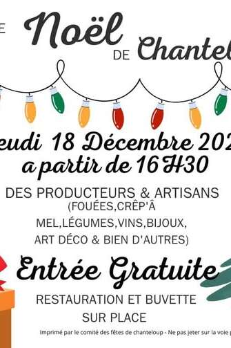 Marché de Noël à Chanteloup