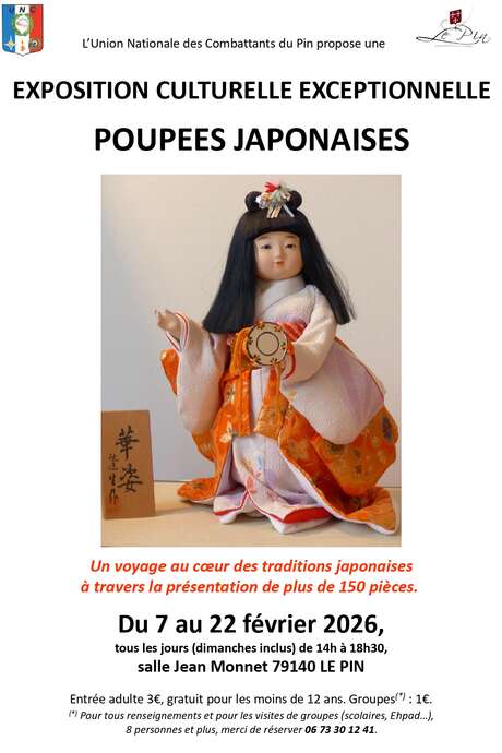 Expostion - Poupées japonaises