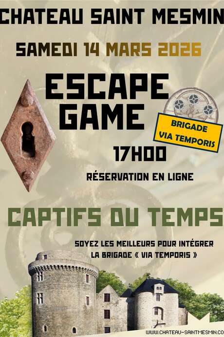 Château de Saint Mesmin - Escape game: Captifs du temps