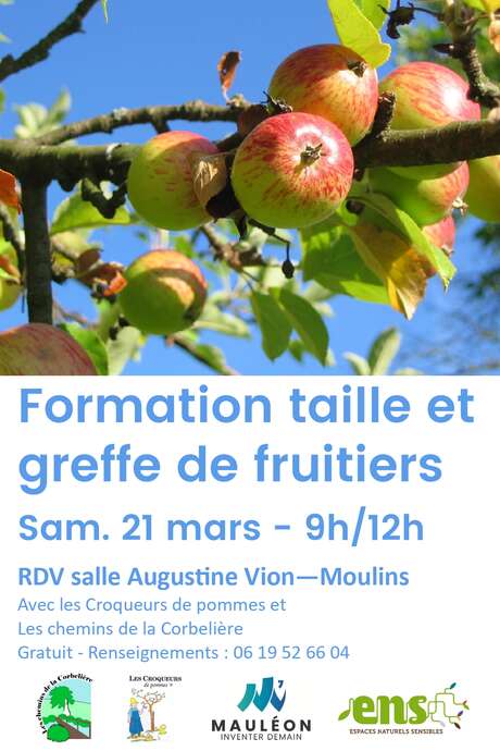 Sortie nature - Greffage en salle puis taille au verger