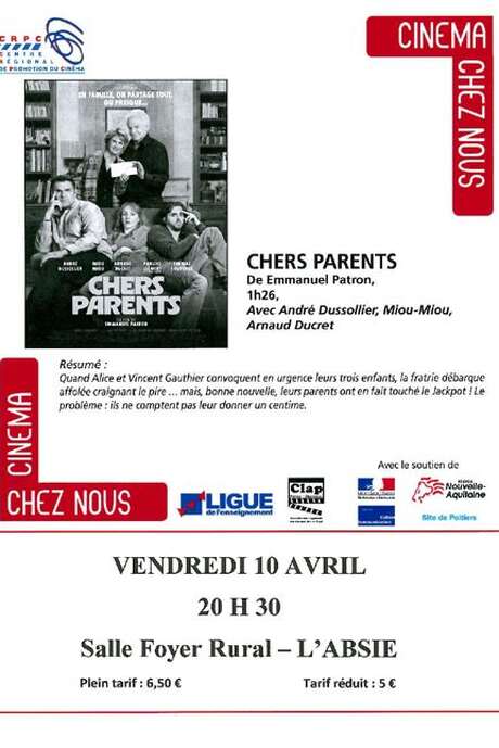 Cinéma au Foyer Rural - "Chers parents"