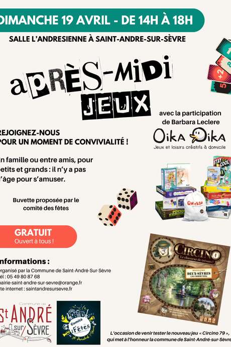 Après-midi jeux