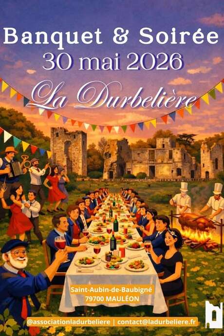 Banquet et soirée à La Durbelière