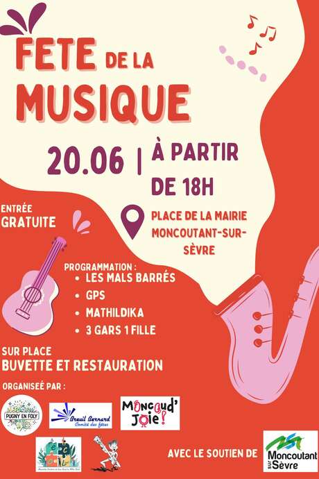 Fête de la musique - Moncoutant-sur-Sèvre