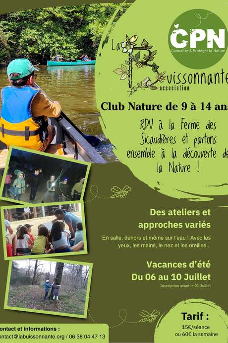 Club Nature - Fabrication d'instruments de musique buissonniers