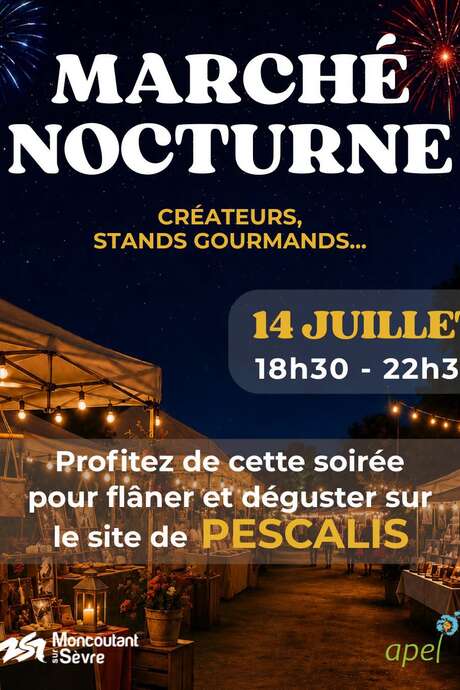 Marché nocturne - Pescalis