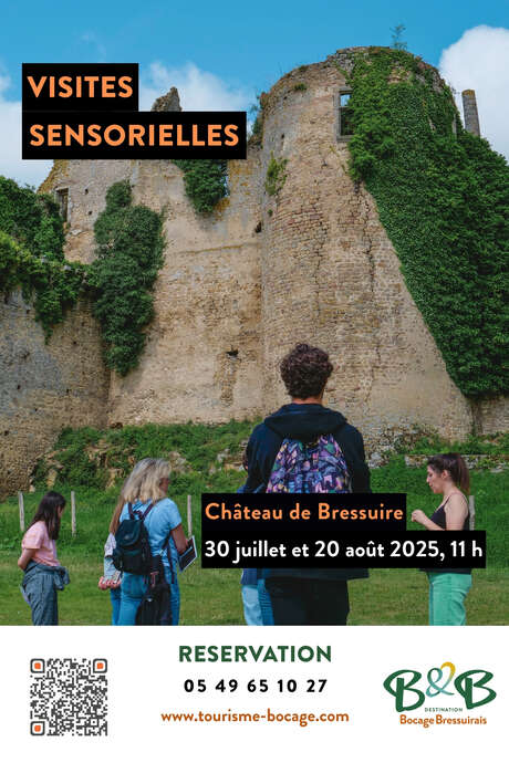 Visite sensorielle du Château de Bressuire Visite sensorielle du Château de Bressuire