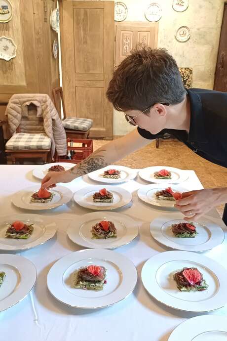 Visite guidée et repas aux chandelles - Châteaux en fête