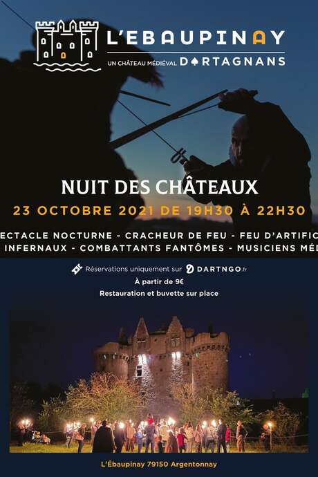Château Fort de L'Ebaupinay - Nuit des châteaux Château Fort de L'Ebaupinay - Nuit des châteaux
