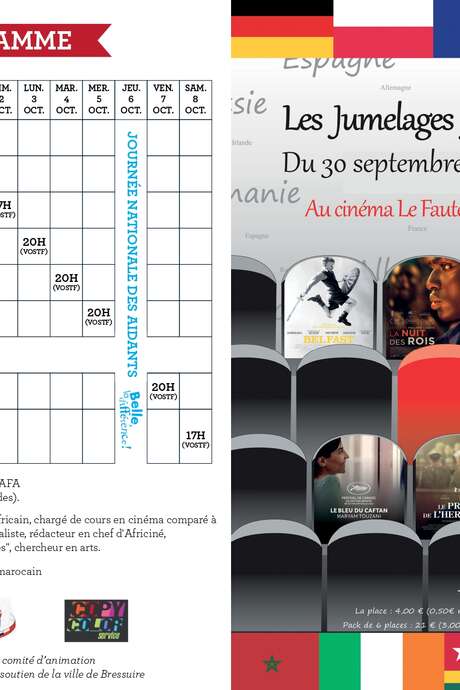 Les jumelages font leur cinéma! Les jumelages font leur cinéma!