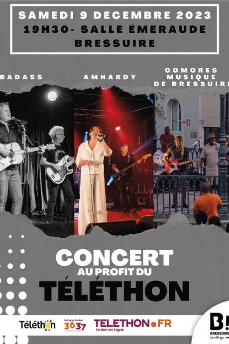 Téléthon - Concert Salle Emeraude