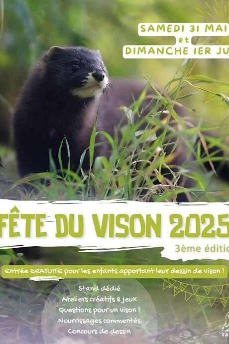 Fête du vison à la réserve zoologique de Calviac