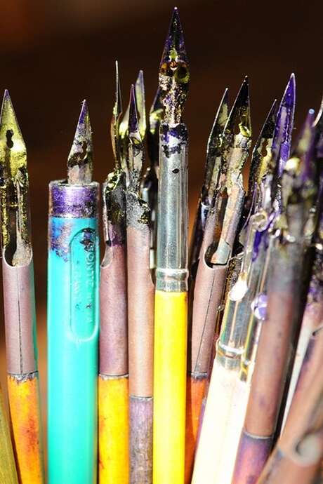 La Tour Nivelle - Calligraphie sur marque-page