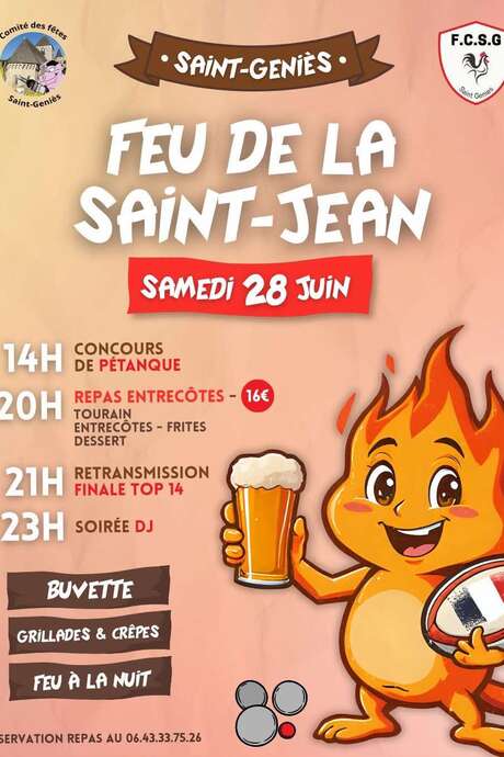 Saint Geniès Feu de la Saint-Jean