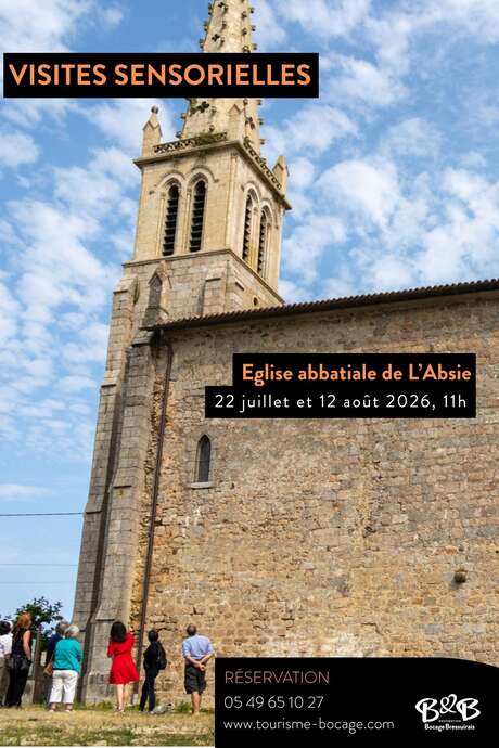 Visites sensorielles - Notre-Dame de l'Absie
