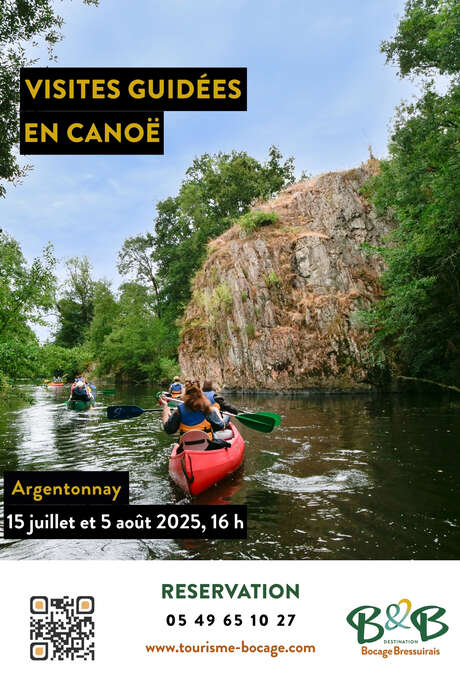 Visite guidée en canoë Visite guidée en canoë