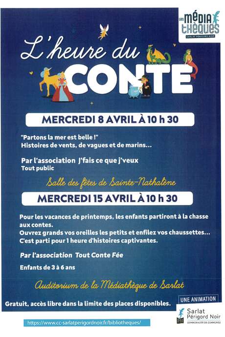 L'heure du Conte : Partons la mer est belle !