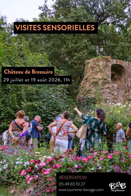 Visites sensorielles - Château de Bressuire